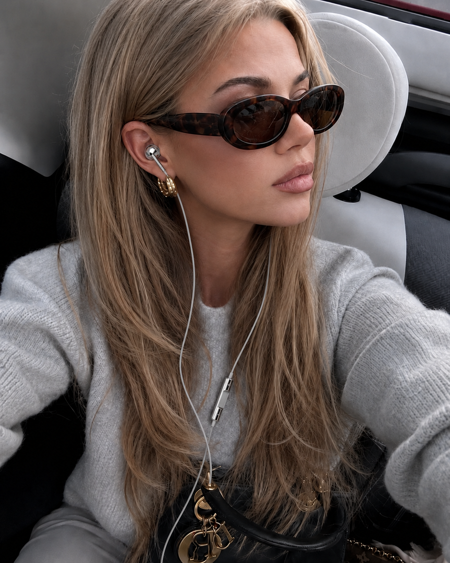 Customer wearing product